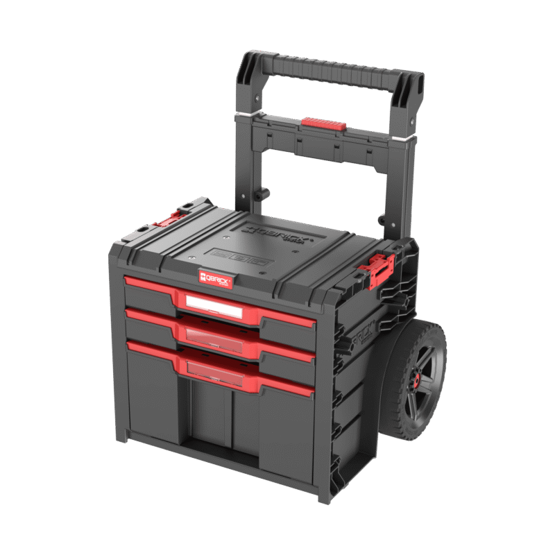 Mobilna skrzynka z szufladami Qbrick System PRO Cart 2.0 Plus Drawer 3