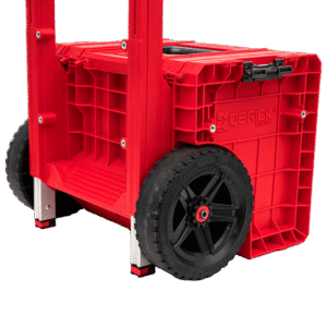 Wózek z przybornikiem QS Pro Cart 2.0 plus czerwony Ultra HD - obrazek 4