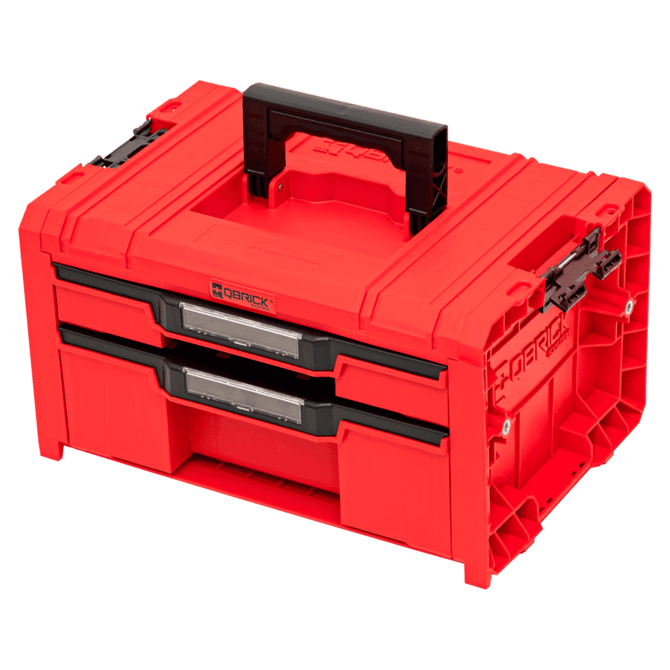 Szuflada z zestawem organizerów QS Pro Drawer 2 Toolbox Expert RED Ultra HD - obrazek 2