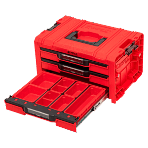 Szuflada z zestawem organizerów QS Pro Drawer 3 Toolbox Expert RED Ultra HD - obrazek 4
