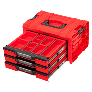 Szuflada z zestawem organizerów QS Pro Drawer 3 Toolbox Expert RED Ultra HD - obrazek 6