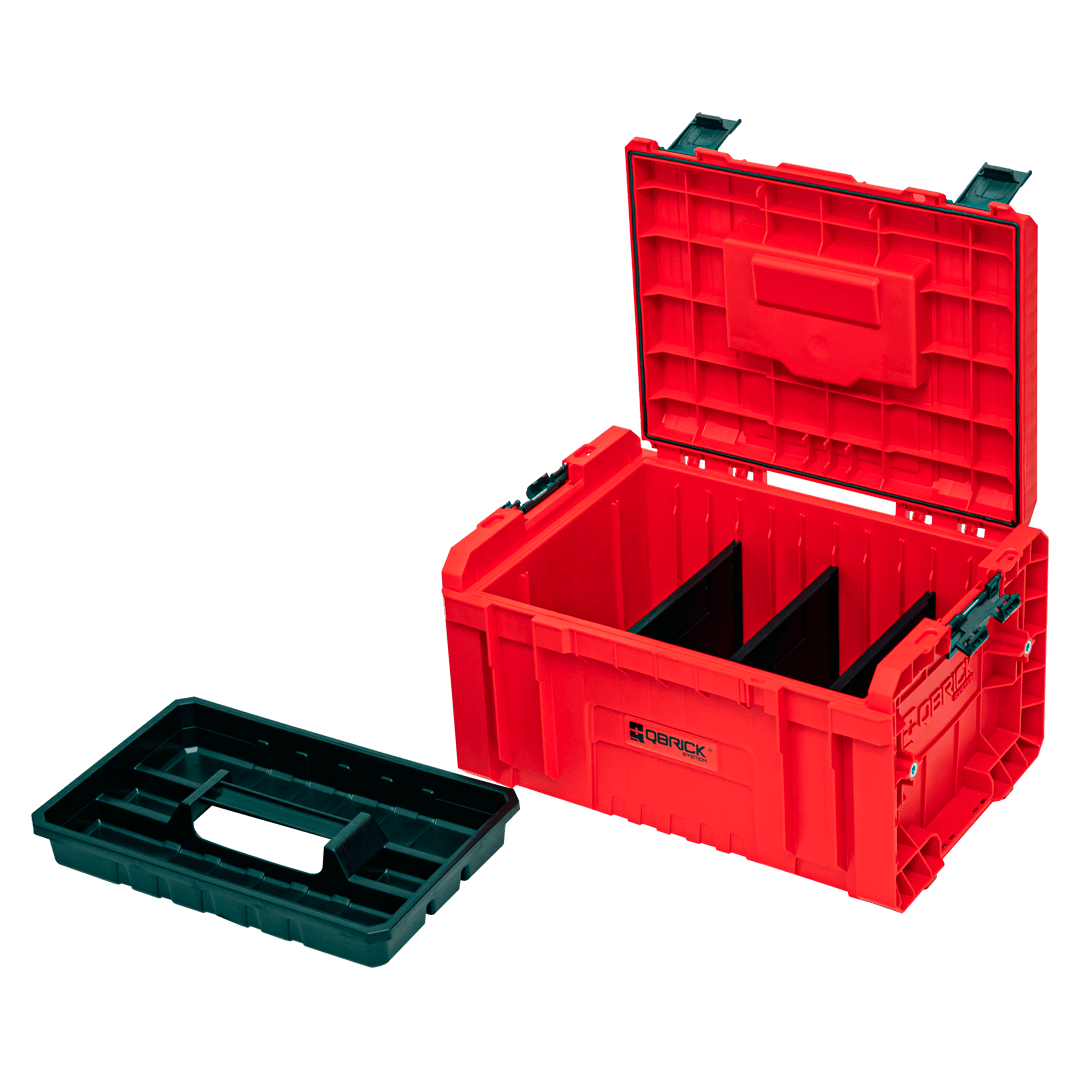 Skrzynka narzędziowa QS PRO Toolbox 2.0 Red Ultra HD Custom - obrazek 3