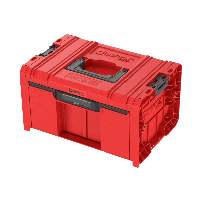 Szuflada z zestawem organizerów QS PRO Drawer 1 Toolbox 2.0 Basic Red Ultra HD