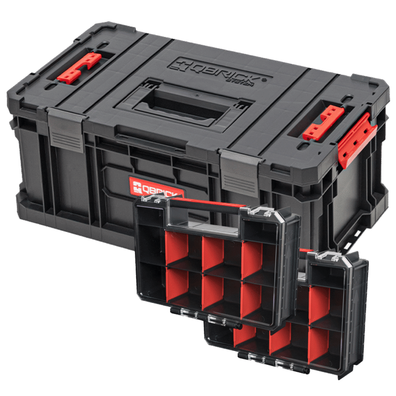 Skrzynka narzędziowa Qbrick System TWO Toolbox Plus Vario + 2 x TWO Organizer Multi
