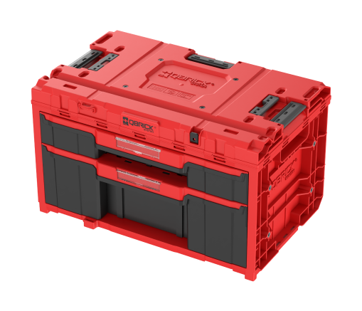 Skrzynia narzędziowa Qbrick System ONE Drawer 2 PLUS Toolbox 2.0 RED Ultra HD