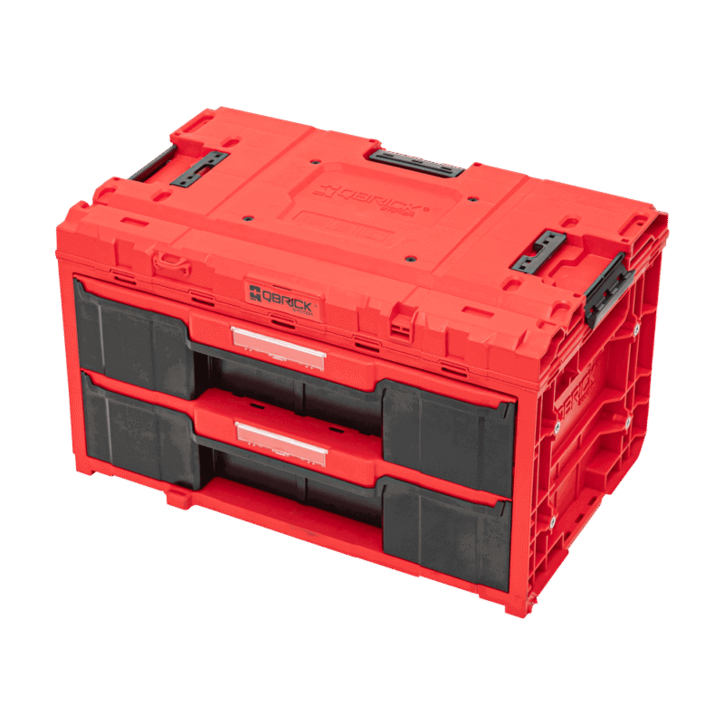 Skrzynia narzędziowa Qbrick System ONE Drawer 2 Toolbox 2.0 RED Ultra HD