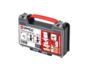 Organizer z zestawem konektorów Qbrick System Custom Connectors SET 2