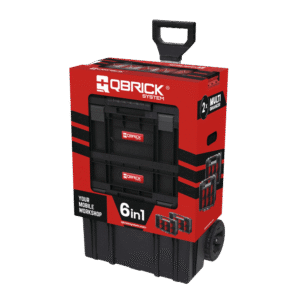 Zestaw skrzyń narzędziowych na kółkach Qbrick System TWO SET 6w1
