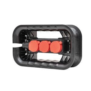 Nawijak na kabel z 3 gniazdami Qbrick System Custom Cable Winder SET