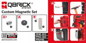 Organizer z zestawem magnesów Qbrick System Custom Magnetic SET - obrazek 7